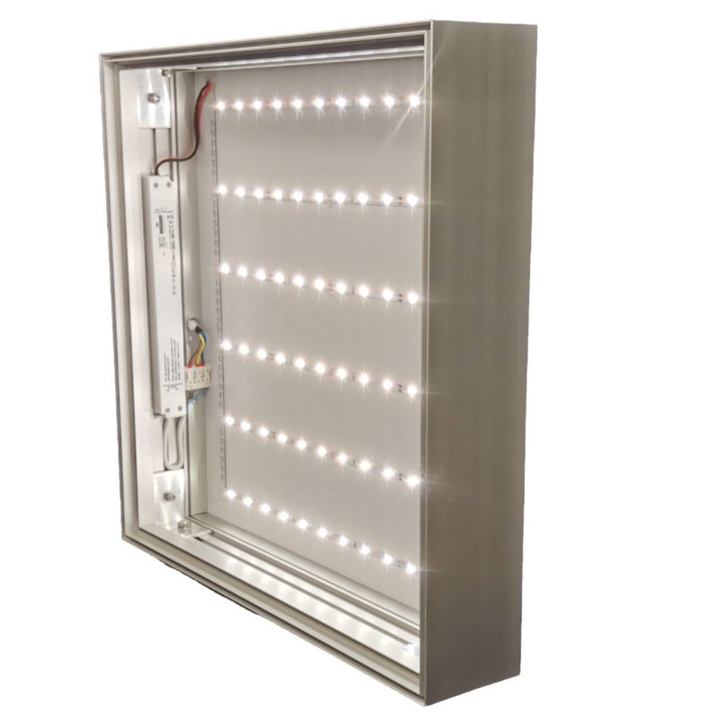 L-Box200 | LED Leuchtkasten | Tiefe 20,3 cm | doppelseitig | Konfigurator – Bild 3